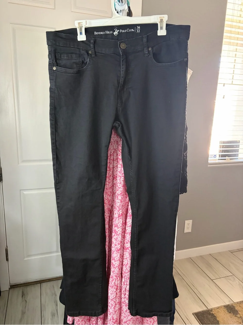 Beverly Hills Polo Club Black Slim Straight Men’s Jeans